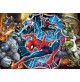 Clementoni- Spiderman Spider-Man Supercolor Puzzle, No Color, 104 Pezzi, 23716